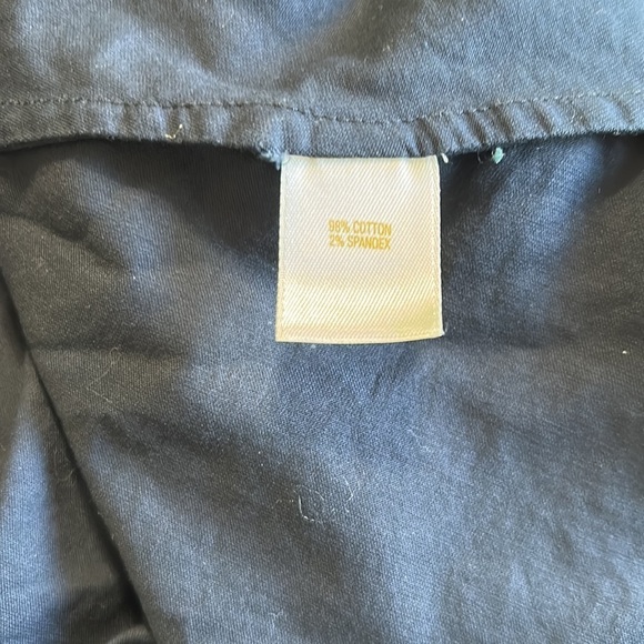 KATE SPADE Navy Blue Fit and Flare Bow Cap Sleeves Dress Sz 4 - Picture 11 of 11